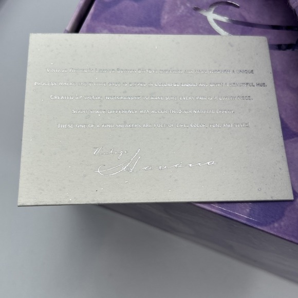 NEW Vintage Havana Levels Sneakers, Women's SZ: 8 M,Purple/Glitter - Picture 12 of 16